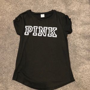Pink Black Shirt